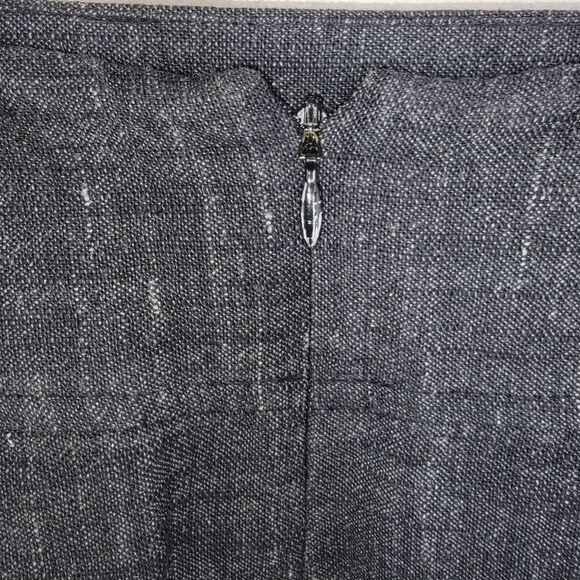 Eileen Fisher Gray Linen Blend A-line skirt size Medium - Picture 5 of 6